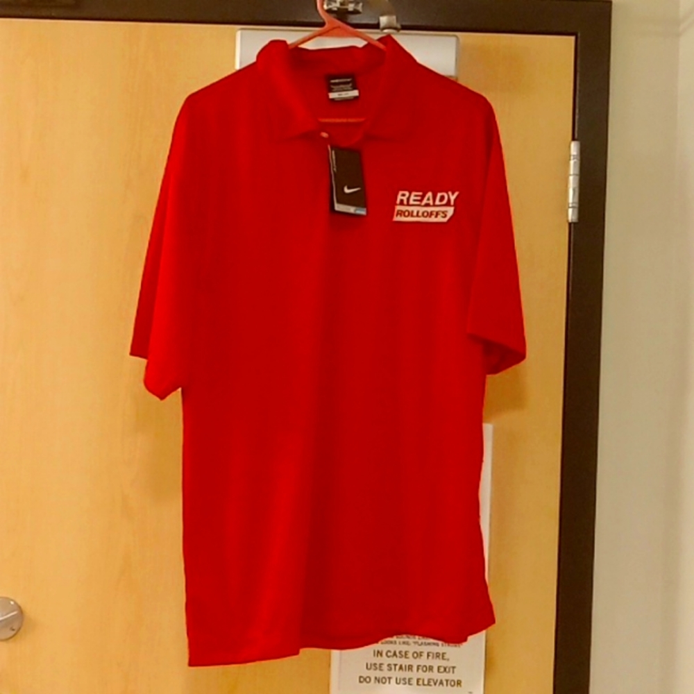 Nike ready rolloffs polo shirt.